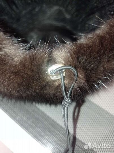 Бирет норковая женская