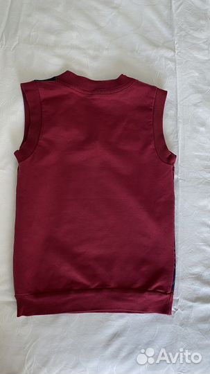 Жилет школьный клетка