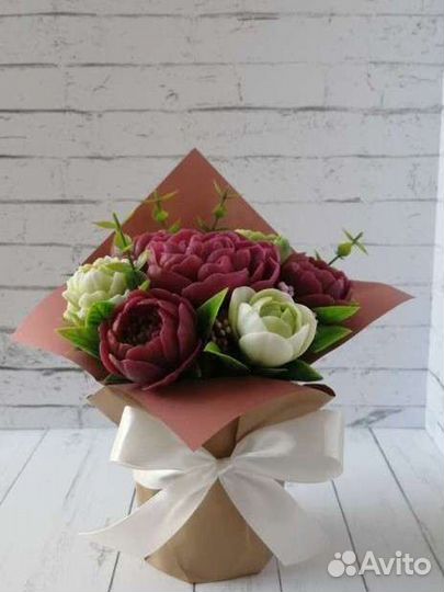 Букет из мыла