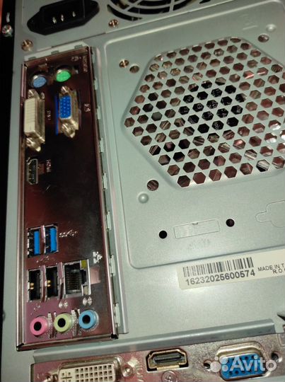 Пк в сборке (не полной) Intel core i5 4590 3.3ггц