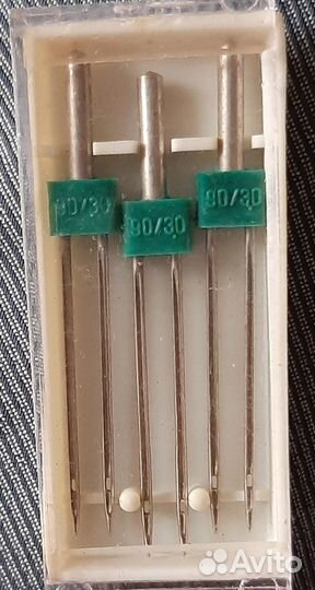 Двойные иглы для бытовой машинки и лапки