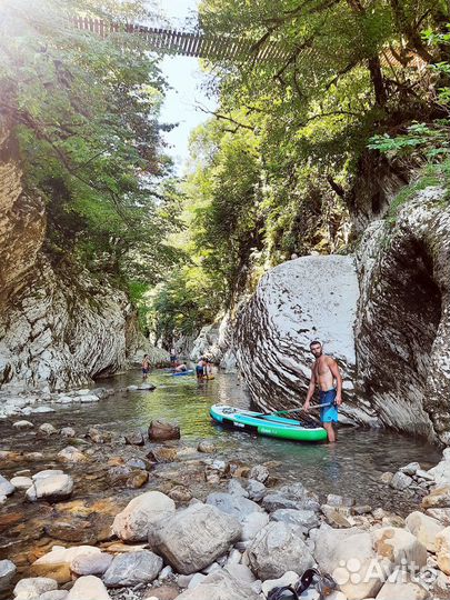 Сап-тур по каньону Чертовы Ворота в Сочи
