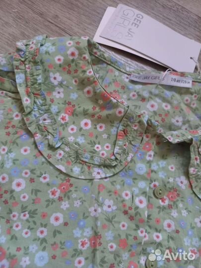 Блузка рубашка для девочки