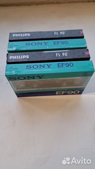 Аудио кассеты sony и philips