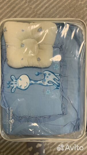 Комплект в кроватку и конверт на выписку