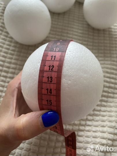 Пенопластовые шары для рукоделия, флористики