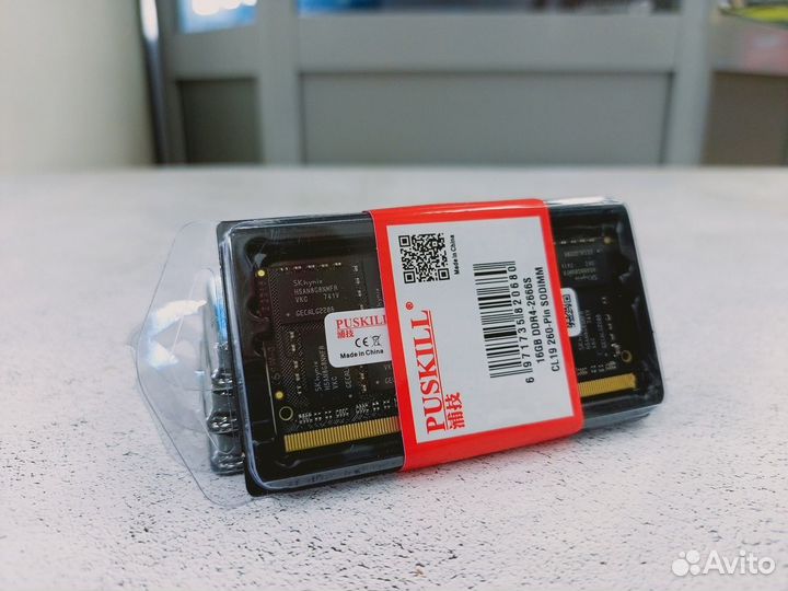 Новая SO-dimm DDR4 16Gb