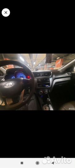 Бампер кио рио автомат