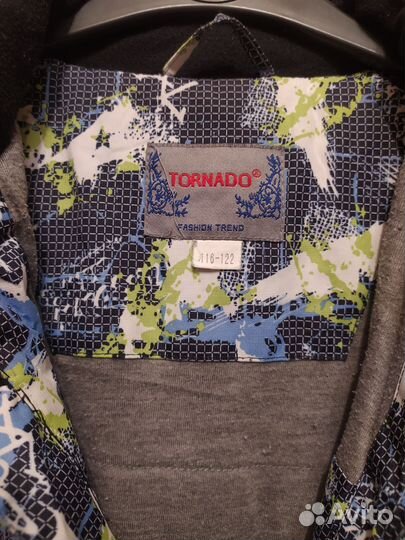 Куртка для мальчика демисезонная 116-122