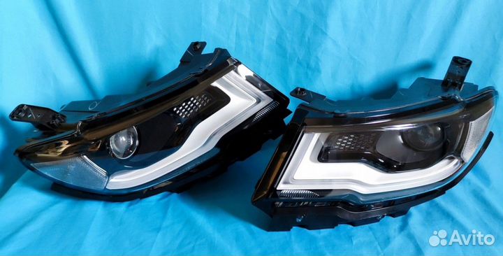 Jeep Compass рестайлинг фара ксенон xenon