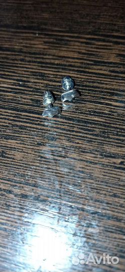Серьги- пусеты серебро с бриллиантом