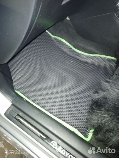 Eva ева эва коврики Toyota Fielder 120 в Курильске