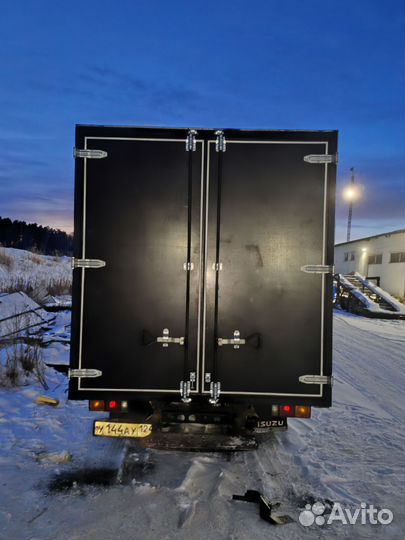 Ворота распашные на грузовик