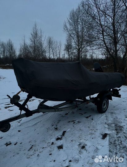 Лодка Gladiator 380 нднд мотор Tohatsu