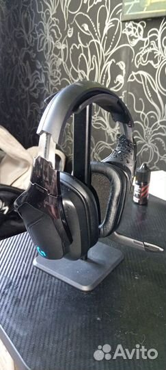 Беспроводные/проводные наушники Logitech G933S чер