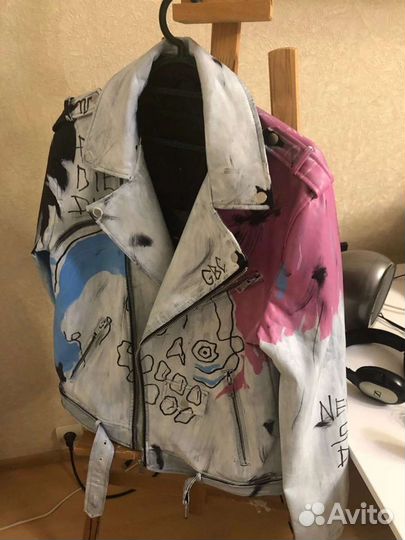 Never say die lil peep jacket