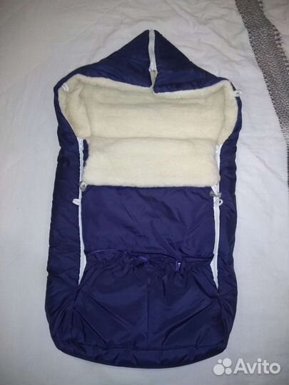 Зимний конверт в коляску