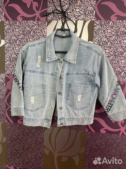 Джинсовка для девочки