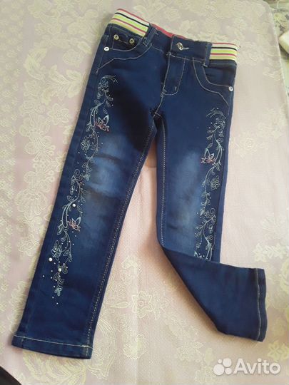 Джинсы для девочки