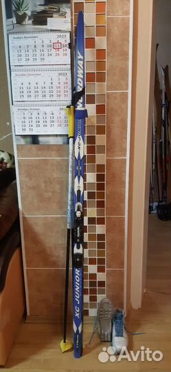 Лыжи беговые 170 см