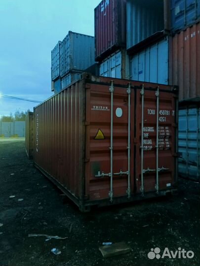 Контейнеры морские бу