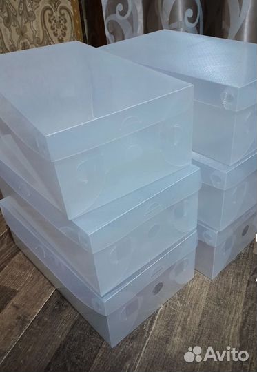 Контейнер для хранение обуви 10шт