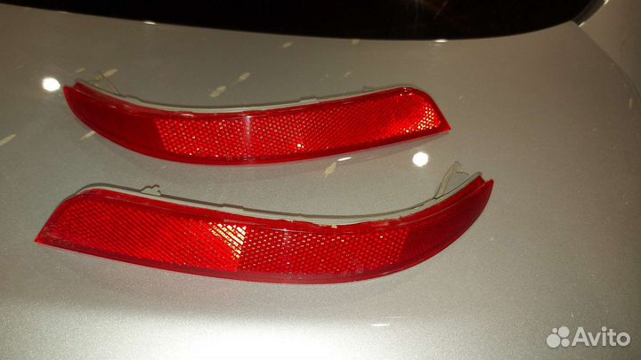 Катафот отражатель заднего бампера almera g15