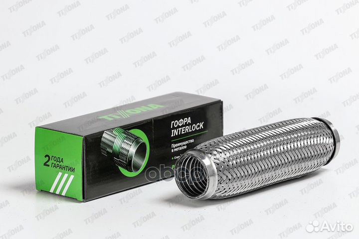 Гофра 45/230 (aisi 304 with interlock) P45230