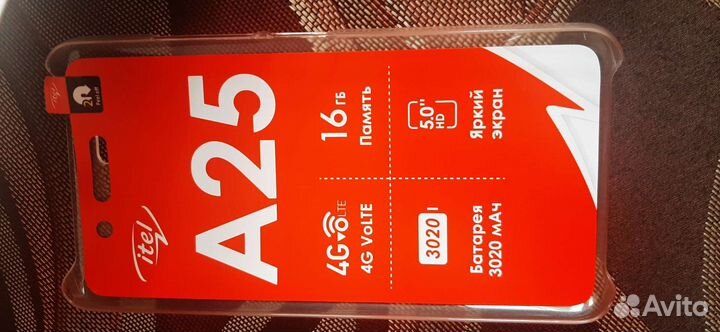 Itel A25, 16 ГБ