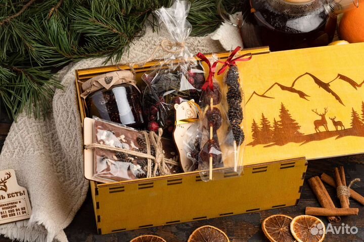 Подарочный набор - варенье и сладости из сибири