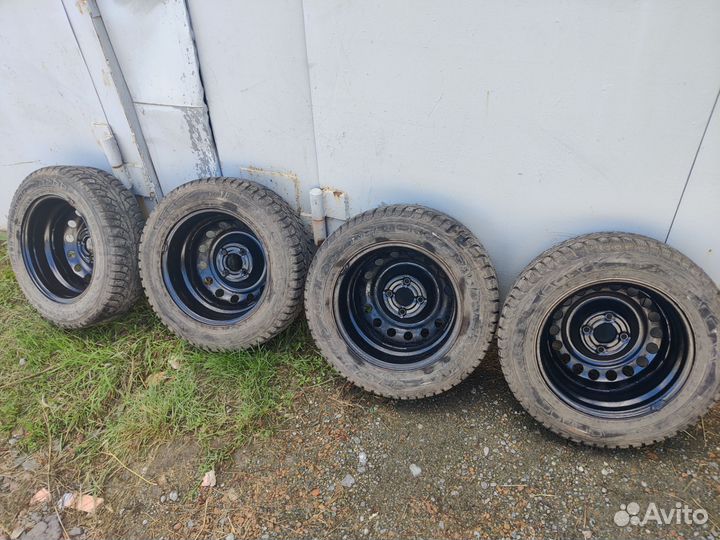 Зимние шины R14 с штампами