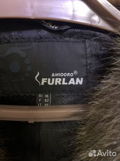 Кожаная куртка с мехом