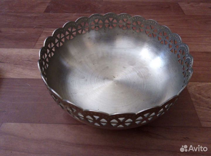 Сахарница, конфетница СССР мельхиор