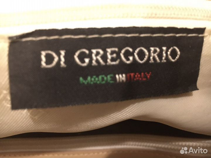 Сумка Di Gregorio (Италия) кожа натуральная