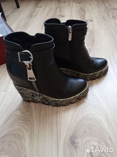 Ботильоны Arzoli р 35 нат. кожа