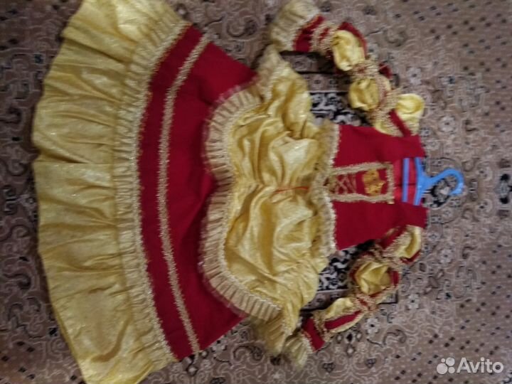 Карнавальный костюм Золотистая Королева