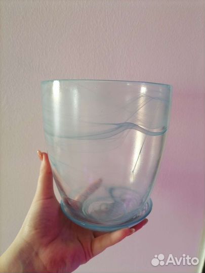 Горшок керамический/стеклянный