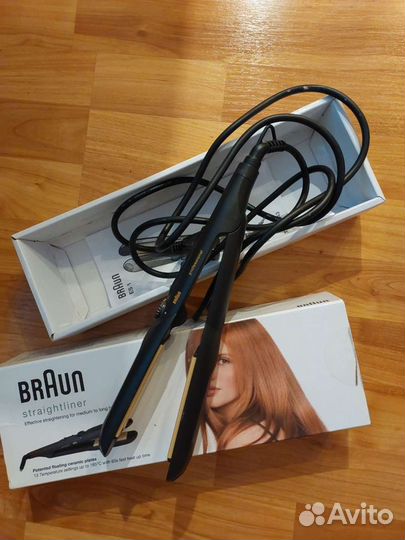 Плойка выпрямитель для волос Braun ES 1