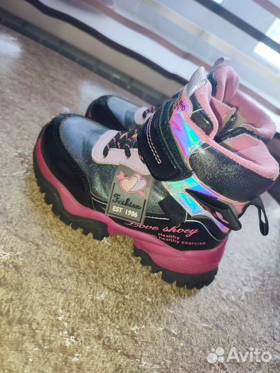 Сапоги детские зима 25р