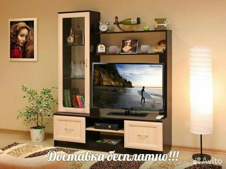 Стенка под тв Ася