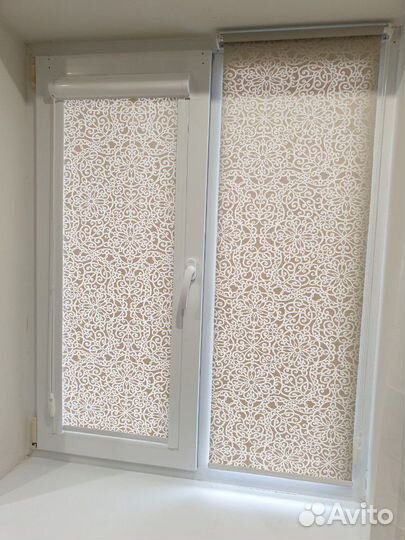 Рулонные шторы с направляющими