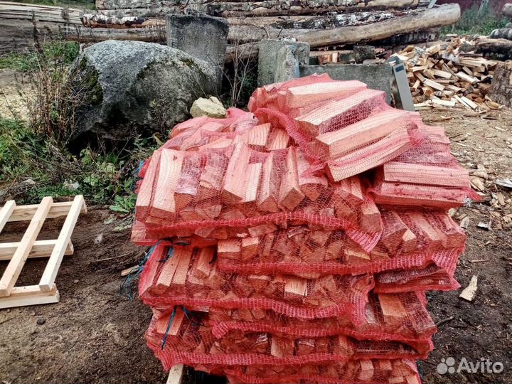 Дрова Дубовые в мешках и сетках uy330