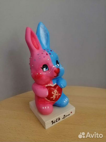 Гипсовые фигурки-валентинки