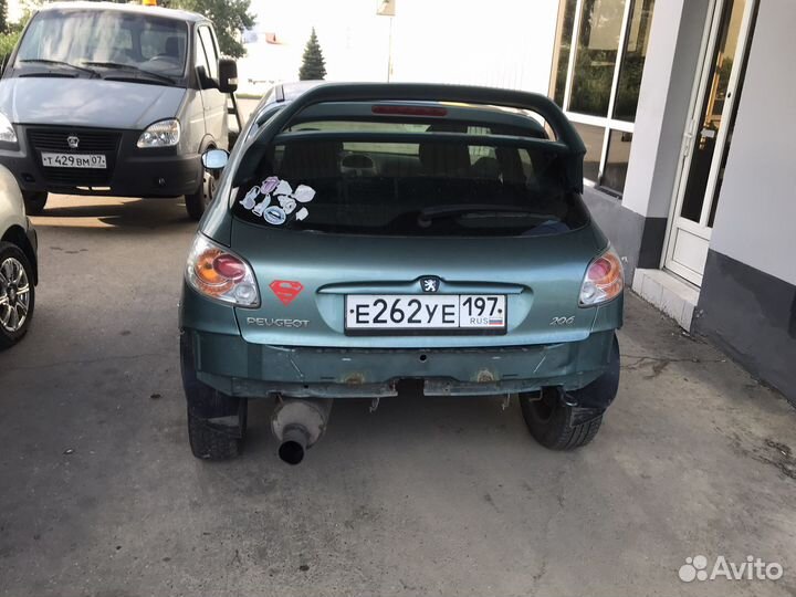 Запчасти на пежо 206