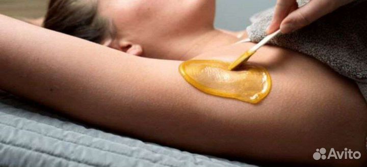 Депидяция воском, шугаринг