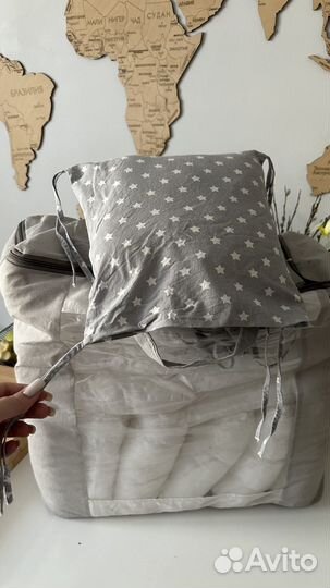 Бортики для кроватки