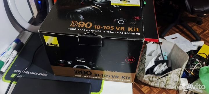 Зеркальный фотоаппарат nicon d90
