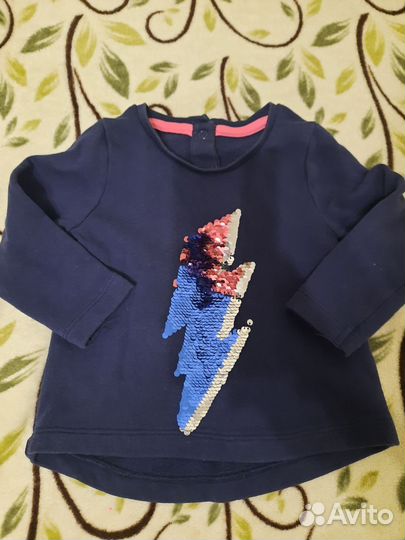 Кофточка для девочки 74-80