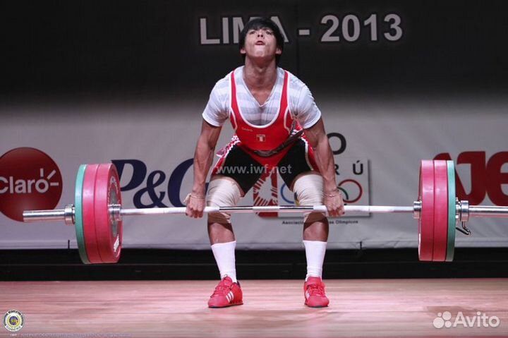 Помост тяжелоатлетический DHS Olympic 400х400х10см