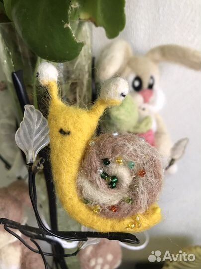 Игрушки из шерсти,ручная работа